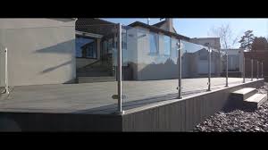 Island mist transcend trex decking. Trex By Arbordeck First Use Of Island Mist Finish In The Uk Youtube