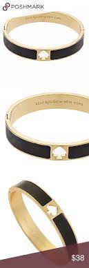 Nwot Kate Spade 14k Hole Punch Bangle Kate Spade Bow Bracelet Kate Spade Logo Kate Spade