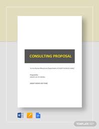 Hr Consulting Proposal Template Word Doc Google Docs Apple Mac Pages In 2020 Proposal Templates Business Proposal Template Business Card Template Design