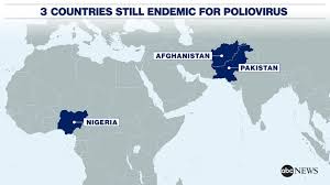 It includes country boundaries, major cities, major mountains in shaded relief, ocean depth in blue color gradient, along with many other features. Inside Pakistan S Fight For Zero Polio Cases Where Women Are On The Frontlines Abc News