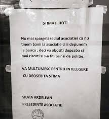 16 august 2007 16 comentarii. Stimati Hoti Feriti Ne Cum A Incercat O Presedinta De Asociatie