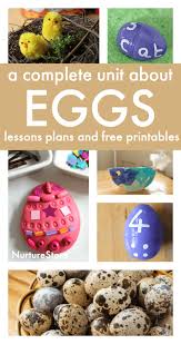Learning About Eggs Unit Egg Theme Lesson Plans For Spring Nurturestore Easter Lessons Plans Preschool Eggs Easter Lessons