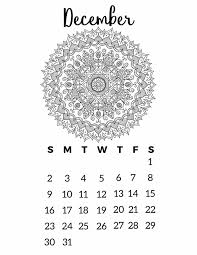 These calendars would help you to practice time management and organize your life. Free Printable 2018 Calendar Mandala Coloring Pages Slap Dash Mom
