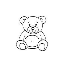 Teddy Bear Sketch Drawing On A White Background Teddy Bear Sketch Bear Sketch Teddy Bear Drawing