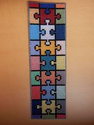 Shop with afterpay on eligible items. Completed Cross Stitch Bookmark On Plastic Canvas Jigsaw Pattern 3 00 Cross Stitch Bookmarks Cross Stitch Embroidery Cross Stitch Borders