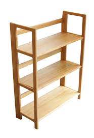 Kendall cream bookcase options + more colors for kendall cream bookcase. Bamboo 3 Tier Shelf Stackable Folding Bookcase Stackable Shelves Bookcase Shelving