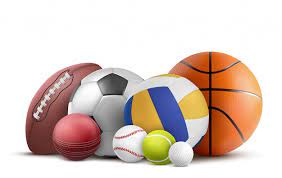 Soccer, volleyball, baseball and rugby equipment | Free Vector