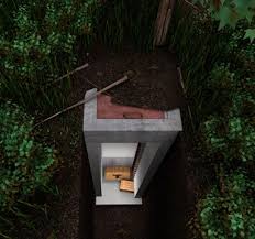 There is the best preserved in poland complex of german bunkers from world war ii. Mamerki Bunker