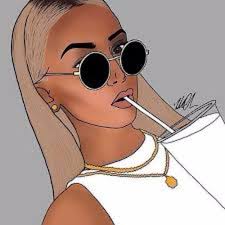 Pin By Savage On I Like It Drawings Of Black Girls Black Girl Cartoon Girl Cartoon