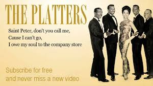 The Platters Sixteen Tons Lyrics Your Eyes Lyrics Songs Yours Lyrics