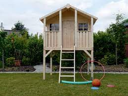 Abri de jardin sur pilotis. Cabane Pour Enfants Sur Pilotis 1 8 X 1 9 M 81041