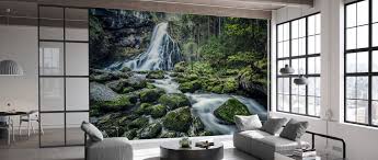 Pour des moments partagés et solitaires maintenant que vous avez la base de votre jardin, il est temps d'y placer vos assises. Waterfall Salzburg Austria Decoration Murale Pas Cher Photowall
