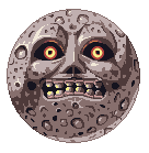 Moon Majora S Mask By Tjnihil On Deviantart Majoras Mask Pixel Art Pixel Characters