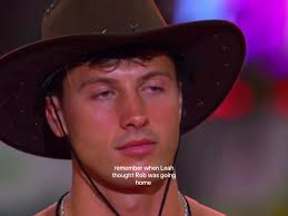 Rob and Leah outside The Villa