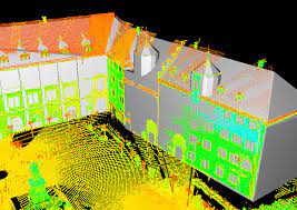 3d Point Cloud From Laser Scanning Aligned With A Virtual City Model Download Scientific Diagram
