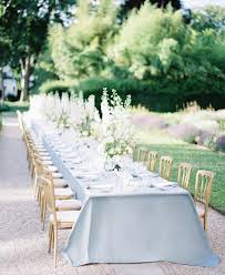 Blue Wedding Reception Ideas Light Blue Table Pretty Crownyourlife With Atwistoflemonwedding Blue Wedding Receptions Baby Blue Weddings Blue Themed Wedding