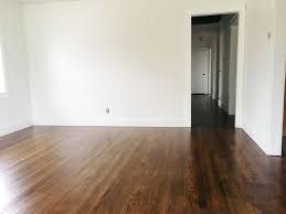 Red Oak Floors Stained With 2 Parts Minwax Special Walnut To 1 Part Minwax Dark Walnut Sealed Wit Red Oak Hardwood Floors Red Oak Floors Oak Hardwood Flooring