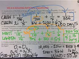 An alternative is also that one second is approximately zero times seven hundred hours. Ws 8 6 Rational Word Problems Math Algebra 2 Showme