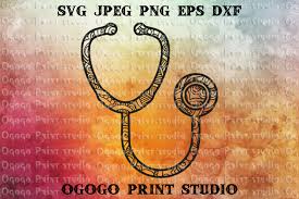 Download Stethoscope Svg Zentangle Svg Medical Svg Mandala Svg By Ogogo Print Thehungryjpeg Com