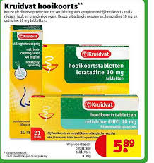 Op zoek naar hooikoorts tabletten? Kruidvat Cetirizine Folder Aanbiedingen