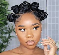 Bantu knots are a protective hairstyle where the hair is sectioned, twisted and wrapped around the base continuously to form a knot like appearance stacked on each other. Bantu Knots How To Their History Bantu Knots Hairstyles
