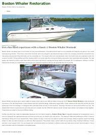 The 17 boston whaler montauk is a high utility whaler and is very popular on account of its high practicality and good rugged looks. Get A Fun Filled Experience With A Classic 17 Boston Whaler Montauk