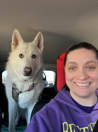 Dog loves riding in jeep