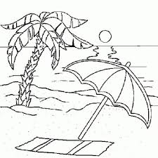 Beach ball, sand castle, swim trunks, you name it! Get This Beach Coloring Pages Free Printable K2rww