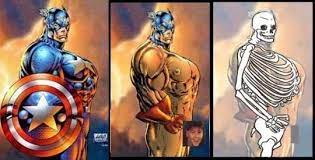 An Interesting Breakdown Of The Infamous Liefeld Captain America Drawing R Comicbooks