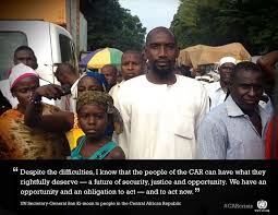 Secretary General Ban Ki Moon Visited War Torn Central African Republic In April Where The Security Situation Human Rights Abuse Quotable Quotes Human Rights