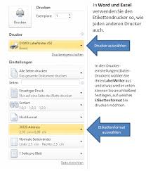Eine provision vom händler, z.b. Label Writer Mit Word Und Excel Ansteuern