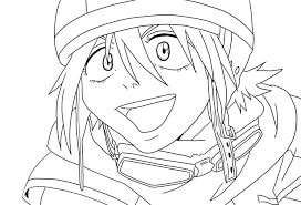 39+ transparent coloring pages for printing and coloring. Anime Coloring Page 6 Haruko By Haseokamiya On Deviantart