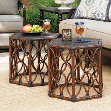 Black leather sofa, coffee table and end table. Tommy Bahama Coffee Table Craigslist Guide At En Lp Diamonds Net