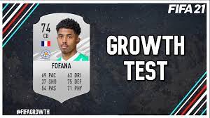 Con pocas esperanzas para fifa 22. Wesley Fofana Growth Test Fifa 21 Career Mode Youtube