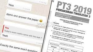 Bank soalan pt3 apk we provide on this page is original, direct fetch from google store. Kertas Pt3 Matematik Bahasa Inggeris Dan Geografi Bocor Di Media Sosial Pelajar Buat Group Telegram Untuk Berbincang Jawapan Tehpanas