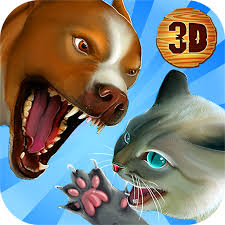 Amazon Com Cat Vs Dog Fight Animals War Game Battling Of Pets Appstore For Android