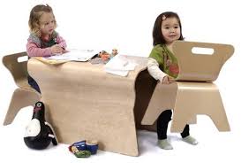 Otto Children S Play Table And Chairs From Bloom Kids Study Desk Kids Study Childrens Play Table