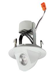 Hire a licensed electrician for sloped. Nora Lighting Cobalt Led Downlight With Glide Adjustment Vmsd Com