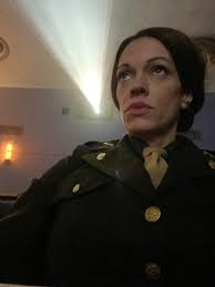 A little late posting pictures but I want to say again how honored I was to  play a very small role in the epic film 6888. It was empowering to be able