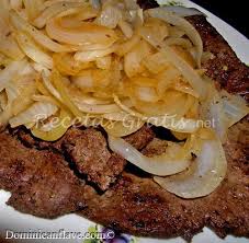 Bistec Encebollado Puerto Rico Receta Receta De Higado De Res Encebollado Mexican Food Recipes Cooking Recipes Mexican Food Recipes Authentic