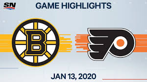 (the islanders and capitals, who are tied with the flyers, will play saturday.) vegas will hit the ice just one point back of west leader st. Nhl Highlights Bruins Vs Flyers Jan 13 2020 Youtube