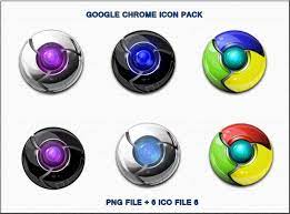 Google Chrome Icon Pack 6 Png File And 6 Ico File Created In Linux With Inkscape And Gimp Icon Pack Photoshop Ico