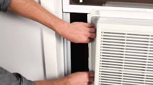 This accordion filler assembly (part number 3211ar3239b) is for room air conditioners. How To Install A Window Air Conditioner Youtube