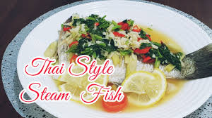 Contact kek kukus thailand on messenger. Thai Style Steam Fish Recipe Ikan Kukus Tim Ikan Ala Thailand Youtube