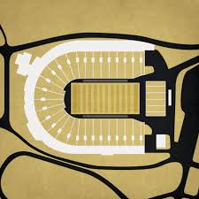 ross ade stadium map art