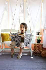 Baby And Toddler Swing Diy A Beautiful Mess Toddler Swing Diy Hanging Chair Diy Baby Stuff