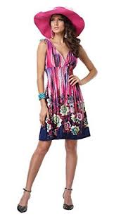 Jinhuanshow Women S Spring Summer Bold Printed Dresses Flower14 Medium Color5 Jinhuanshow Http Www Amazon Com Dp B00xukfp20 Fashion Womens Fashion Women