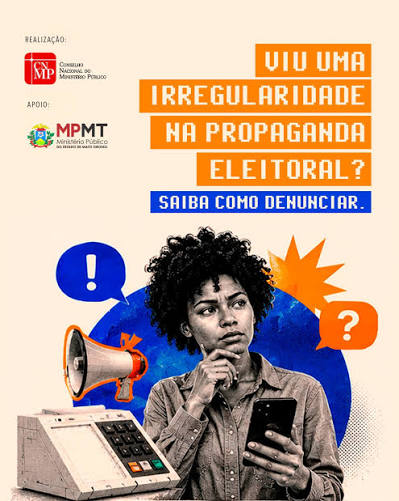 Minist&eacute;rio P&uacute;blico de Mato Grosso | Conte&uacute;dos falsos ou manipulados, deepfakes, discursos de &oacute;dio e outras irregularidades eleitorais podem ser comunicados ao Minist&eacute;rio... | Instagram