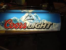 It has the original hooks to hang it over a pool table and i have always had it. Coors Pool Table Light Vintage Online Shopping