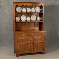 antique oak kitchen dresser display
